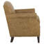 Fauteuil club en cuir pleine fleur Dresden
