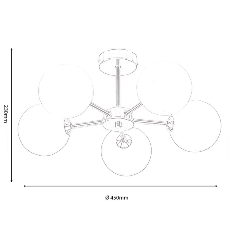 Semi Flush Mount