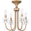 Plafonnier semi-encastré 4 lumières Moulden