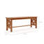 Banc de jardin en bois massif l 47,2 po Averyann