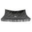 Eden Bath 17'' Polished Black/White/Grey Stone Rectangular Bathroom Sink