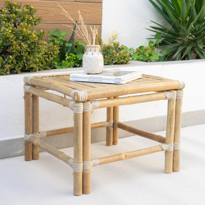 Pearsons Square Outdoor Side Table , 55cm cm W 55cm cm D