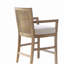Tabouret de bar en osier