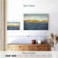 Linear Gold On Blue-109381036