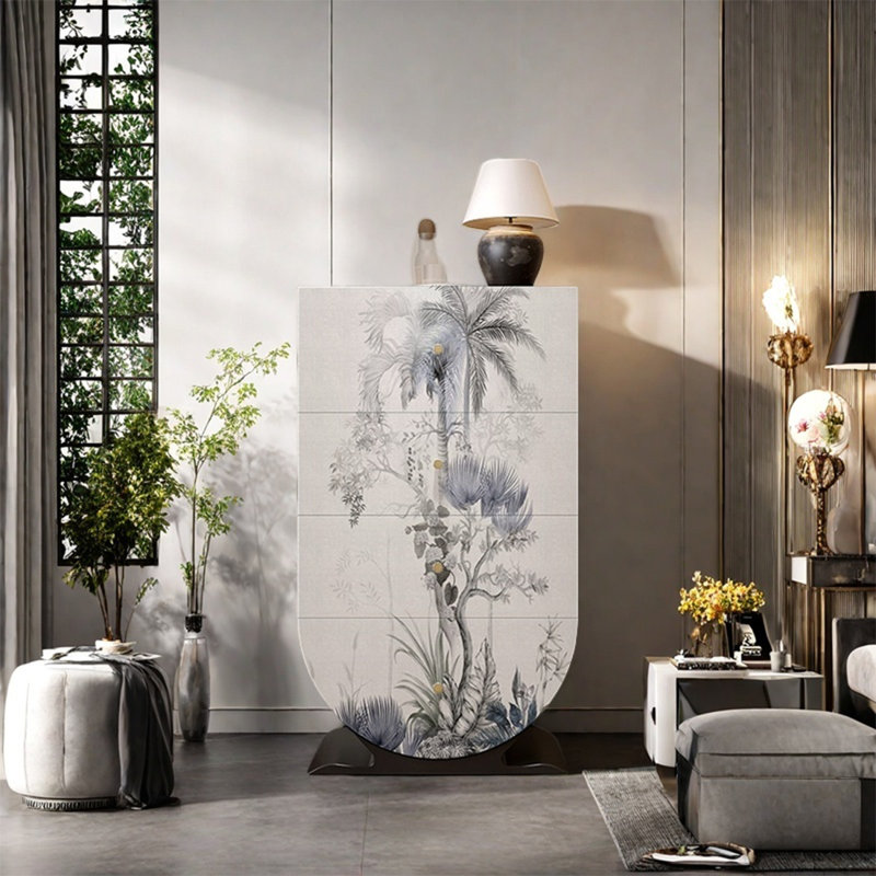Armoire de rangement élégante avec tiroirs spacieux