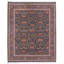 Hand Knotted Wool Oriental Area Rug in Green