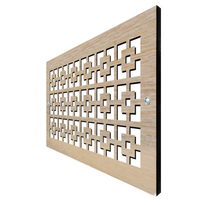Registres de mur et de plafond Stellar Air White - 4 x 8 (ouverture de conduit) 6 x 10 - Catalina 