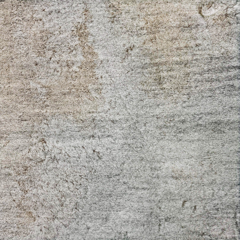 Tapis à poil long de qualité supérieure lavable à la machine ADS650, Grey, 1'8" x 2'6"