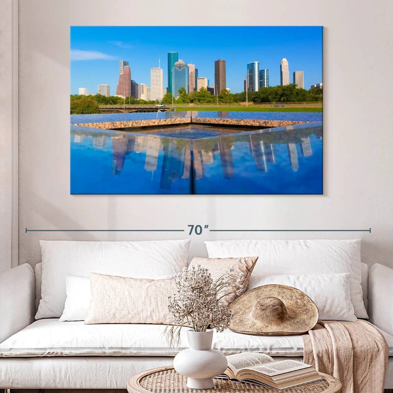 Reflet de l'horizon de Sirci Houston, H 34 po x l 51 po
