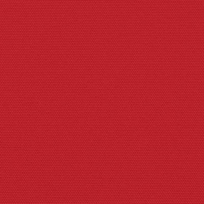 Dakota Fields Retractable Side Awning, Red, 100cm H x 600cm W