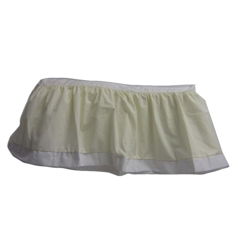 Jupe de lit de bébé Dehaan, Vert pomme