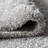 Aydin Solid Plush Shag Gray Rug-1971614110