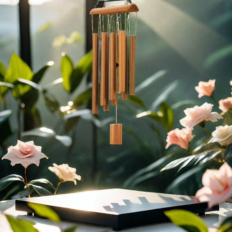 Chimes Bamboo Windchimes Outdoors