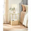 Table de bout en verre Lyra-456753434