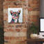 «Abstract French Bulldog» par Yvette St. Amant, art mural sur toile-976087488