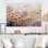 Fleurs de cerisier roses minimalistes 3 pièces