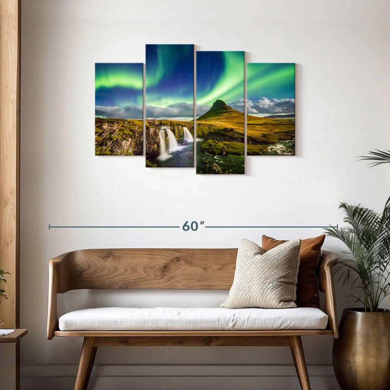 Alvord Kirkjufell paysage aurore, H 27 po x l 43 po
