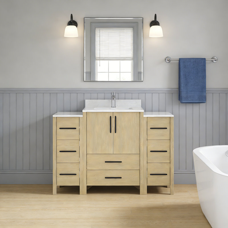 Meuble-lavabo de rangement Freestangding