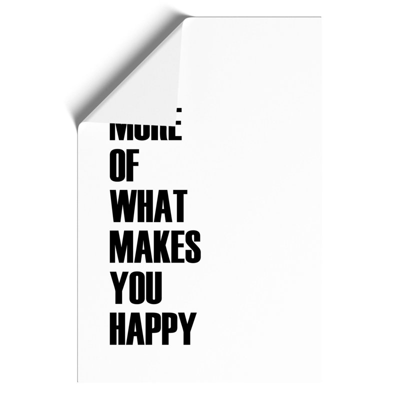 Do More - Unframed Typography on Paper, 42cm H x 30cm W x 0.1cm D
