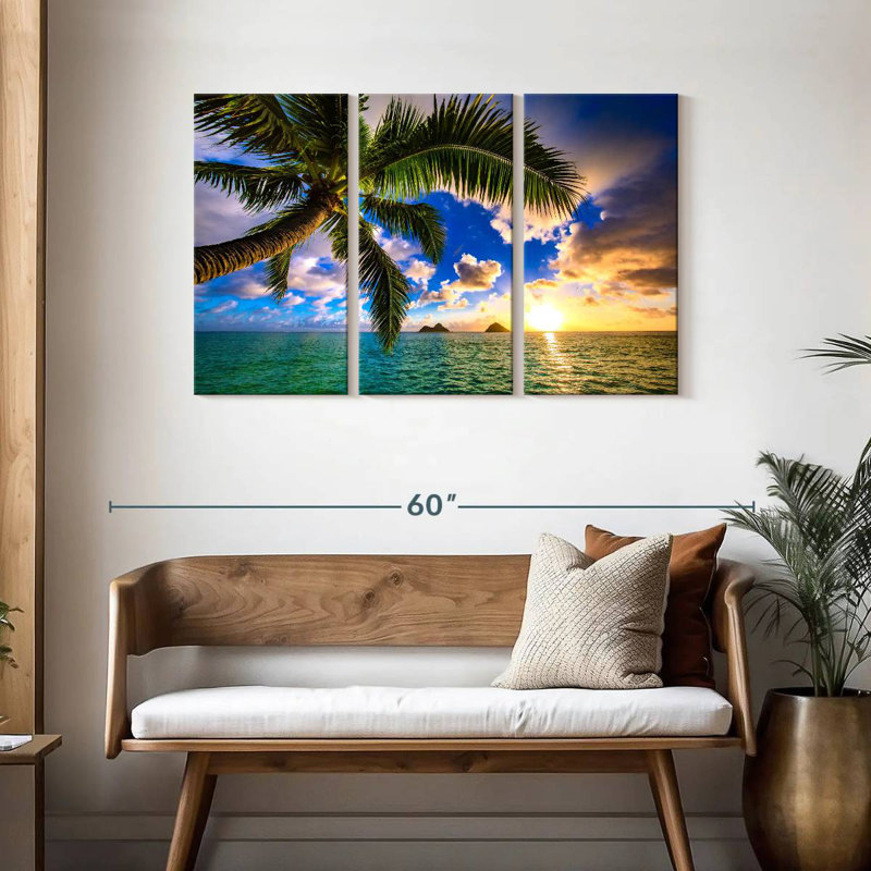 Gillard Lanikai Beach Sunrise, H 28 po x l 45 po