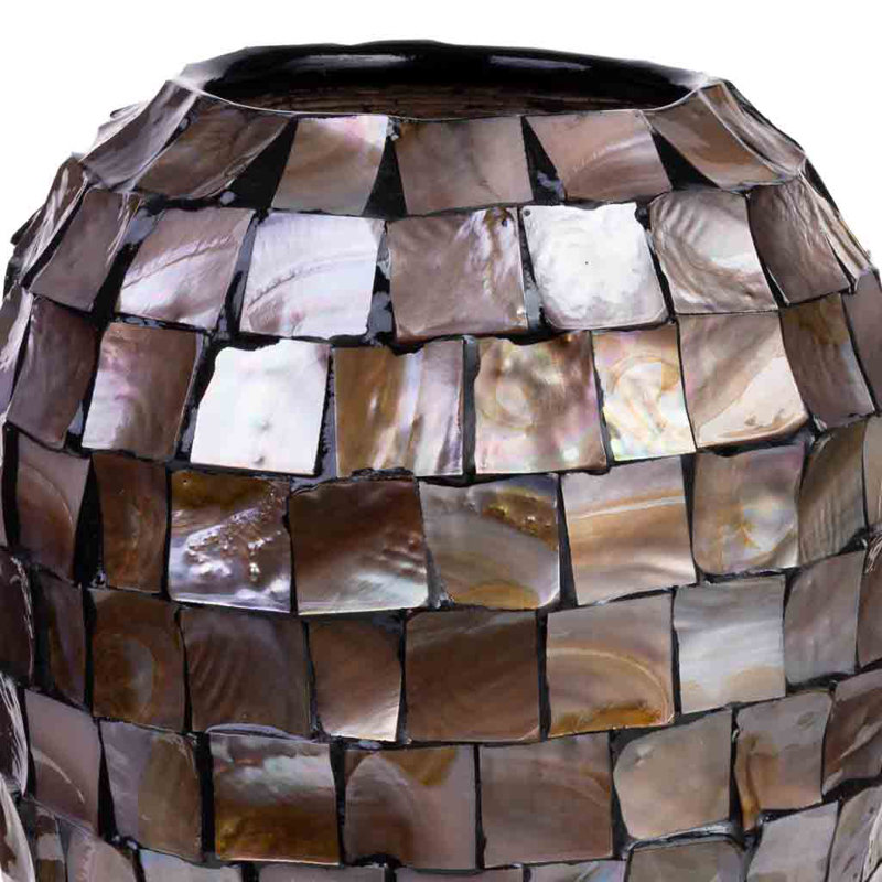 Beatriz Table Vase, Brown