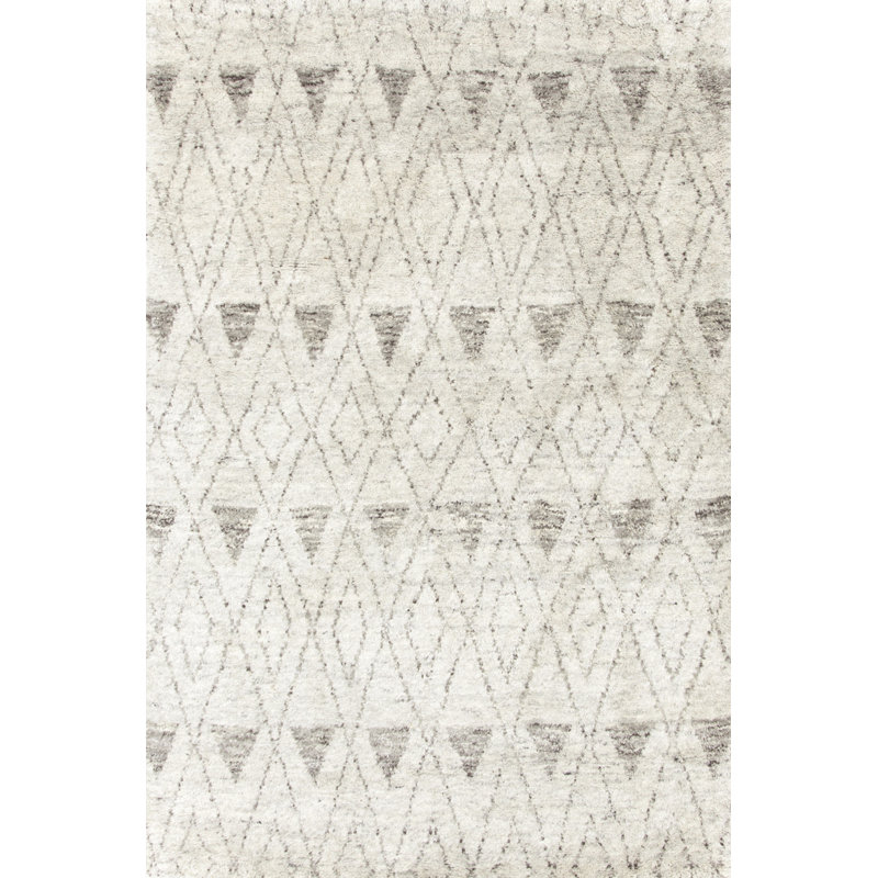 Tapis en laine noué à la main Masinissa, Rectangle 4 pi x 6 pi