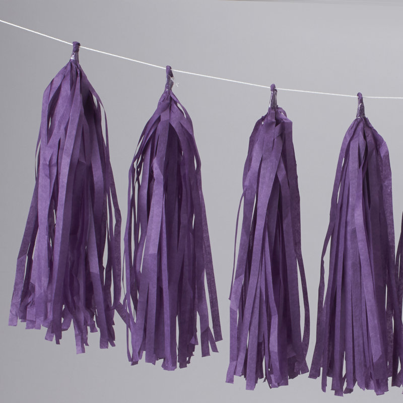 Paper Banner, Purple