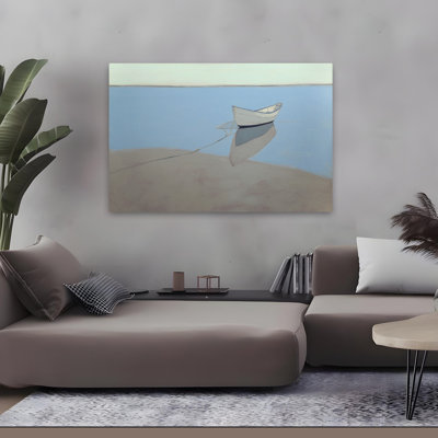 White Dory - Paysages contemporains côtiers, bateaux, art océanique