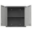 Armoire en métal avec serrure et tablette réglable pour bureau bien rangé