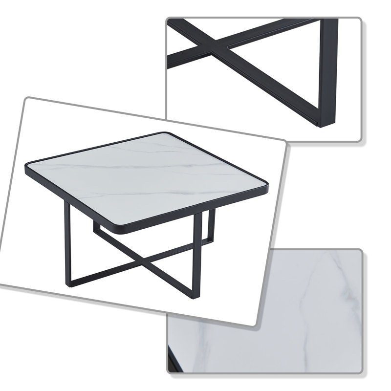 Wanesha Stone Top Coffee Table