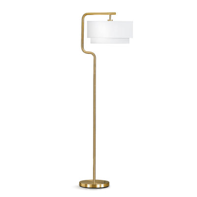 Lampe sur pied en métal H 63 po Taniusa