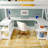 Classic Twin High Loft with Wraparound Desk