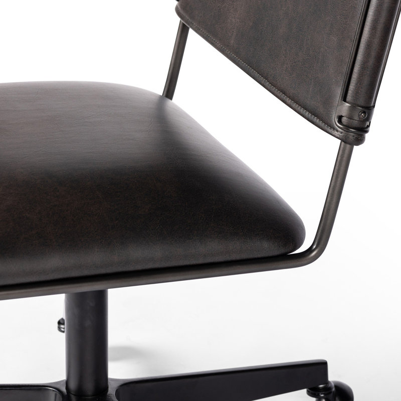 Wharton Swivel Task Chair, Black
