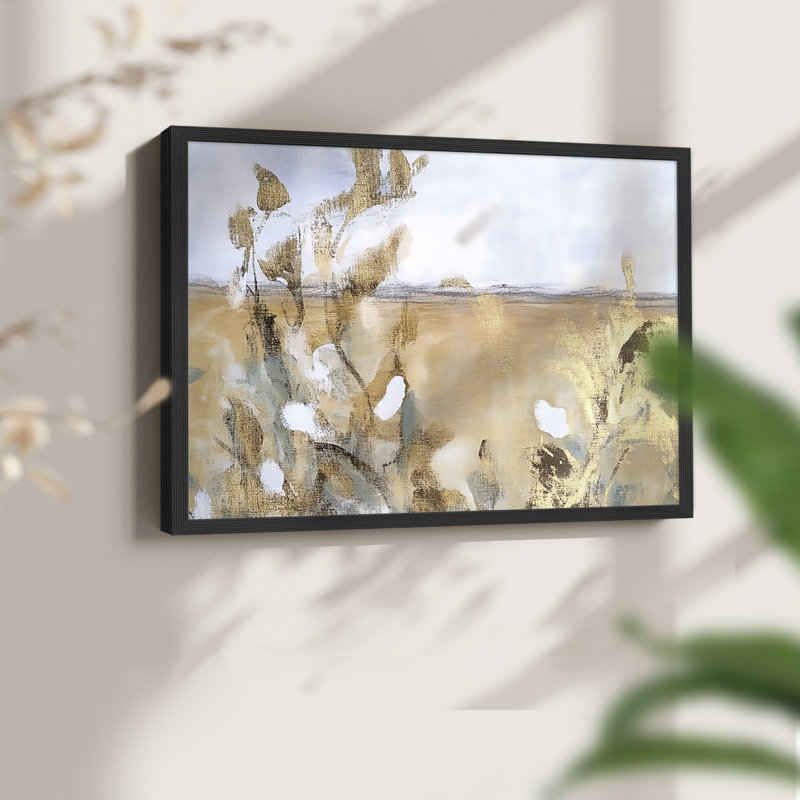 Landscape Series-X -Framed Print - Restickable, Black, 16" H x 20" W