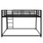 Sturdy Metal Drop-Down Bunk Beds-1210103617