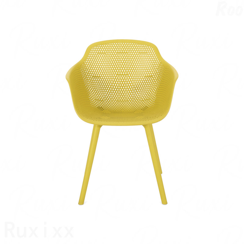 Patio Chair Lotus, Yellow