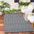 Brunn Geometric Machine Woven Polypropylene Area Rug-778012106