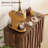 31.5" Fluted Buffet Cabinet With Storage