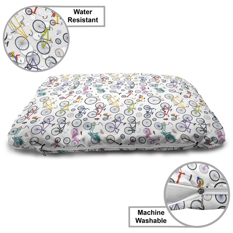 Multicolore, lit pour animal de compagnie Ambesonne