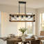 Luminaire suspendu linéaire ajustable rustique 5 lumières-924394435-937001508