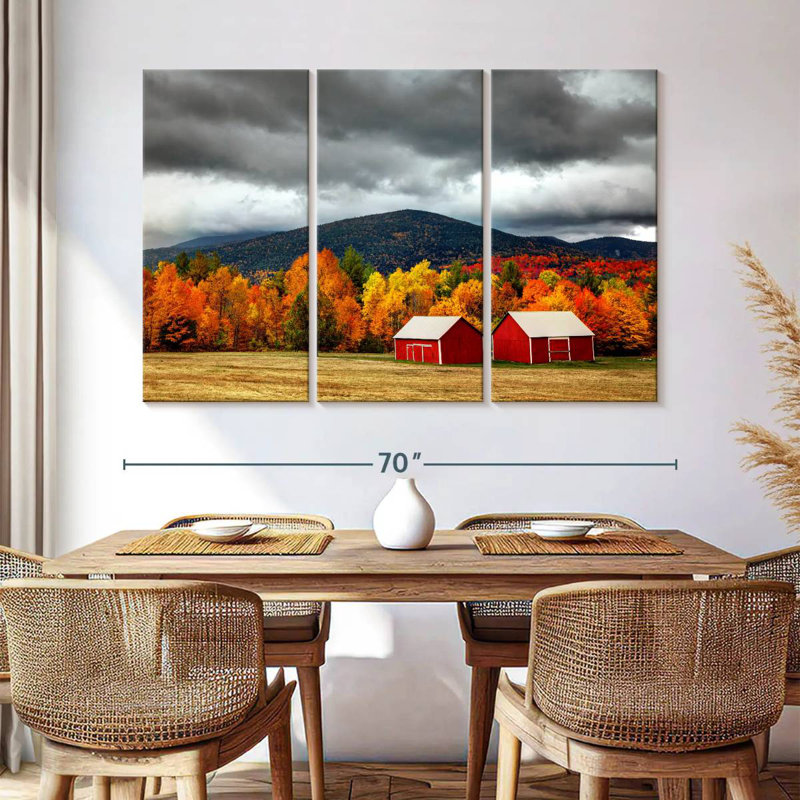 Alvord Adirondacks Autumn, 24" H x 38" W