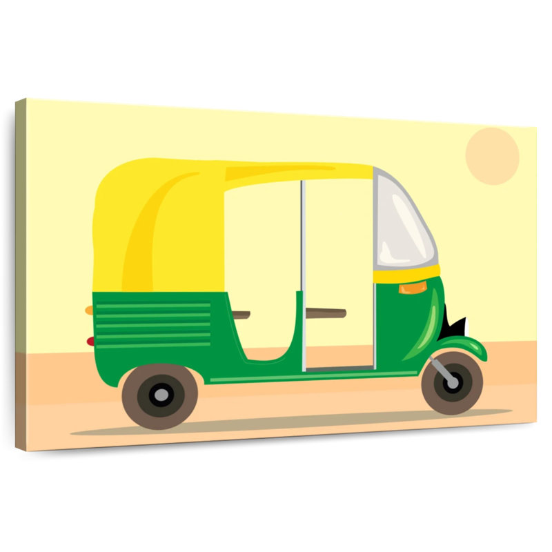 Mehar Motor Rickshaw, H 16 po x l 24 po