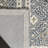 Devoe Hand Tufted Wool/Cotton Southwestern Rug in Ivory/Blue-1191773682