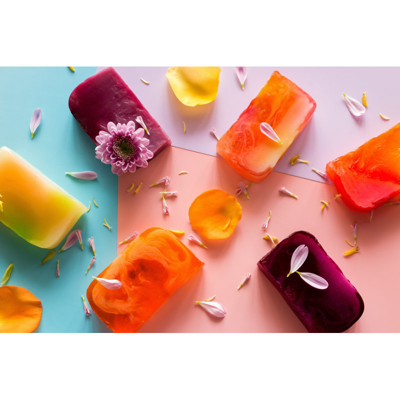Homemade Natural Soap - Wrapped Canvas Print, 81cm H x 122cm W x 3.8cm D