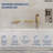 Wall Mounted Waterfall Tub Spout Bathtub Faucet with Diverter & Handheld Shower-111633996