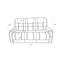 Axania Upholstered Reclining Sofa-451095741