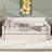 Twin Size Padded Daybed With Handy Trundle And USB Charging Ports-1189807896