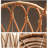Bohemian Open-Weave Rattan Basket-696924483