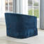 Fauteuil pivotant à jupe Earl Baltic