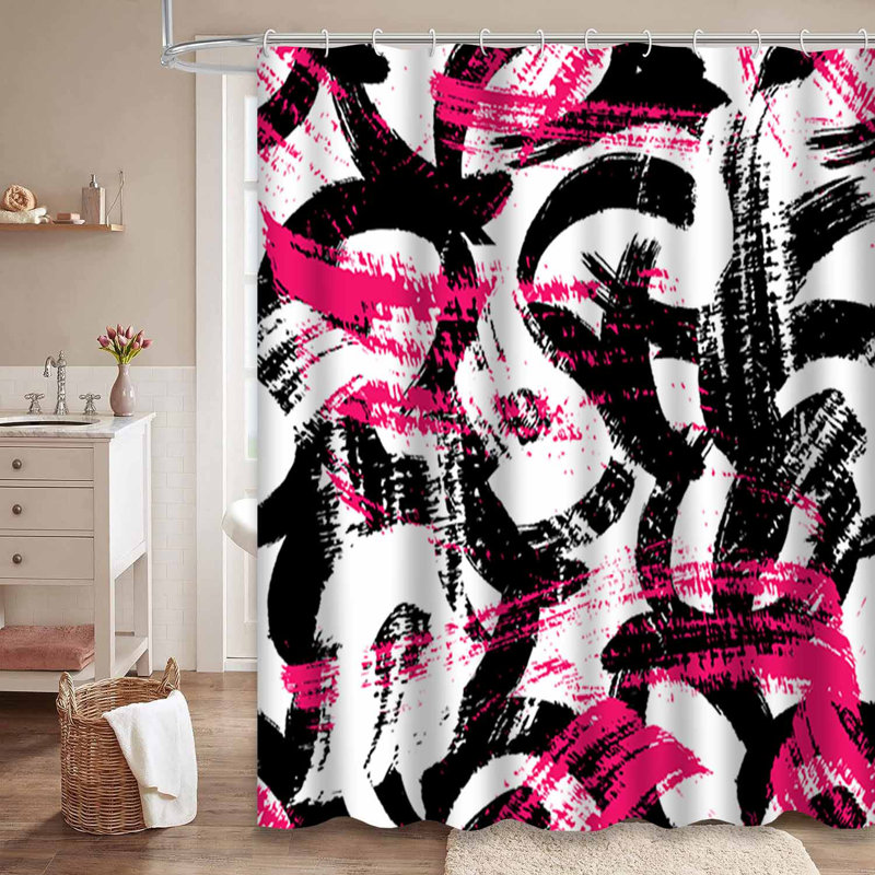 Rideau de douche sans soudure Bold, L 72 po x l 72 po
